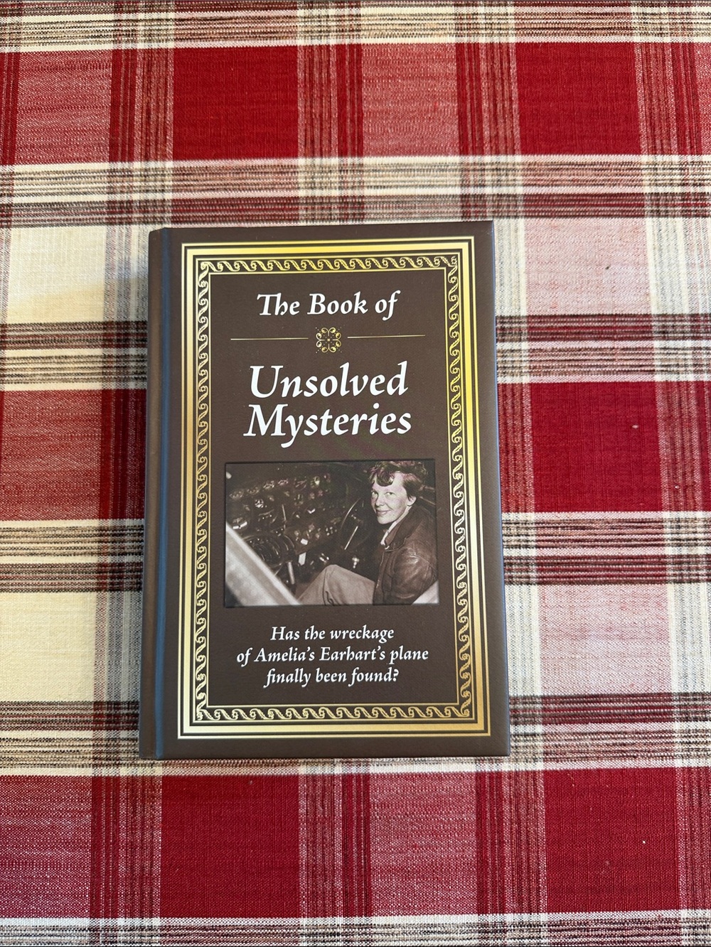 Hardcover Book of Unsolved Mysteries